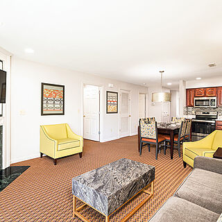 Vacation Village at Williamsburg — Sample living room