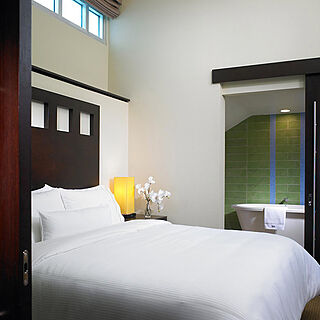 Master bedroom and bath