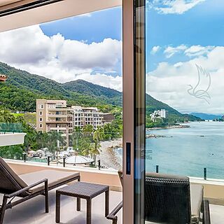 Garza Blanca Preserve Resort & Spa — Sample three-bedroom penthouse balcony
