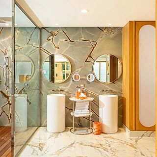 Garza Blanca Preserve Resort & Spa — Sample 2-bedroom sanctuary skyline penthouse bathroom