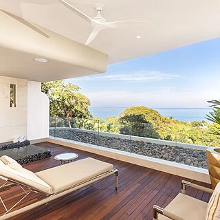 Garza Blanca Preserve Resort & Spa — Sample 2-bedroom sanctuary suite balcony