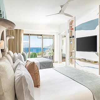 Garza Blanca Preserve Resort & Spa — Sample 2-bedroom sanctuary family suite bedroom