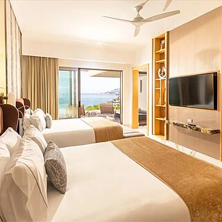 Garza Blanca Preserve Resort & Spa — Sample Sanctuary suite bedroom