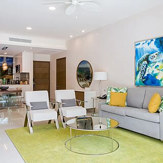 Garza Blanca Resort & Spa Cancun — Sample living room