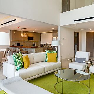 Garza Blanca Resort & Spa Cancun — Sample living room
