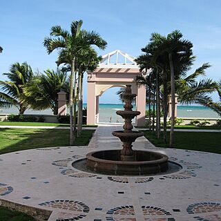 Grand Colony Villas — View from pool looking out to the ocean.