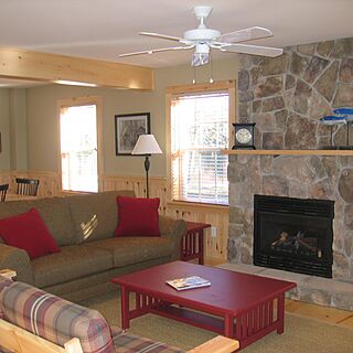 Marcus Beach — - Interior of one of the cottages