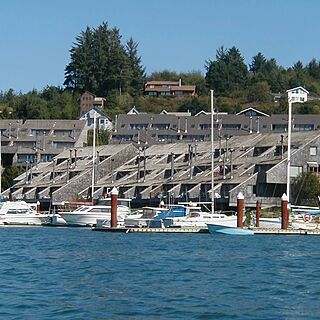 The Embarcadero — Resort viewed from Bay